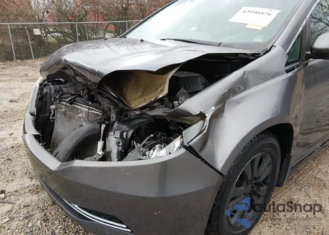 2014 Honda Odyssey Ex z USA, uszkodzony, nr VIN 5FNRL5H45EB075711